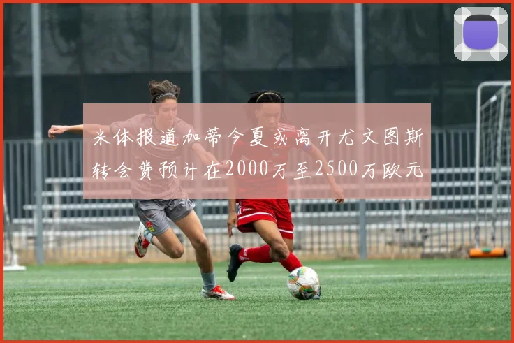 米体报道加蒂今夏或离开尤文图斯转会费预计在2000万至2500万欧元之间